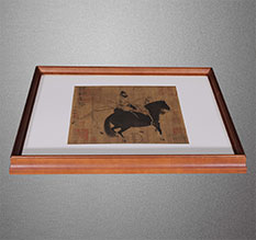 肇庆市书画装裱配框服务案例